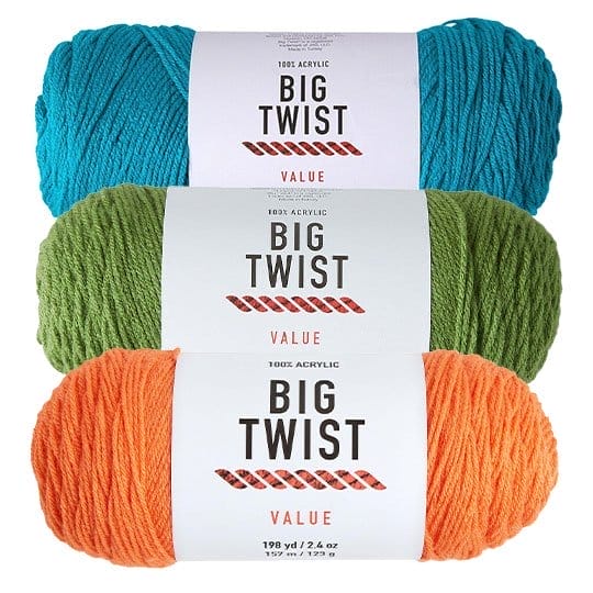 Big Twist Value, Party and Living Yarn