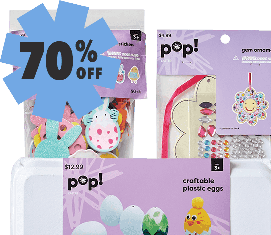 70% off POP! Easter Kids' Crafts & Activities