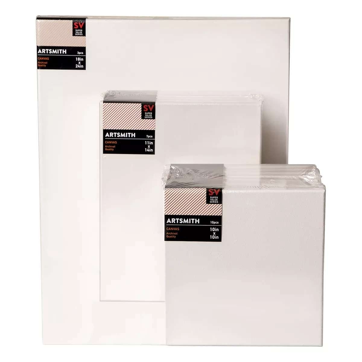 Artsmith Super Value Canvas Pack