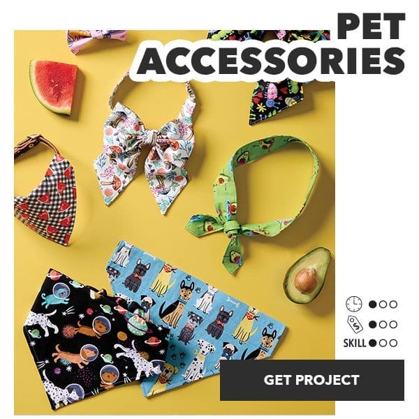 Pet Accessories. Time 1 of 3, Money 1 of 3, Skill 1 of 3. GET PROJECT.