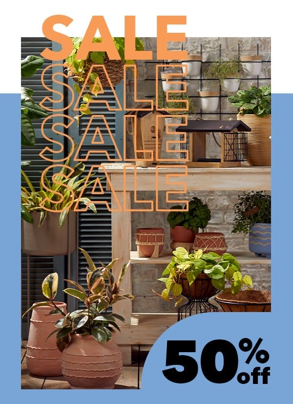 NEW! 40% off. Create an outdoor oasis for less with garden pick-me-ups. SHOP NEW SPRING!