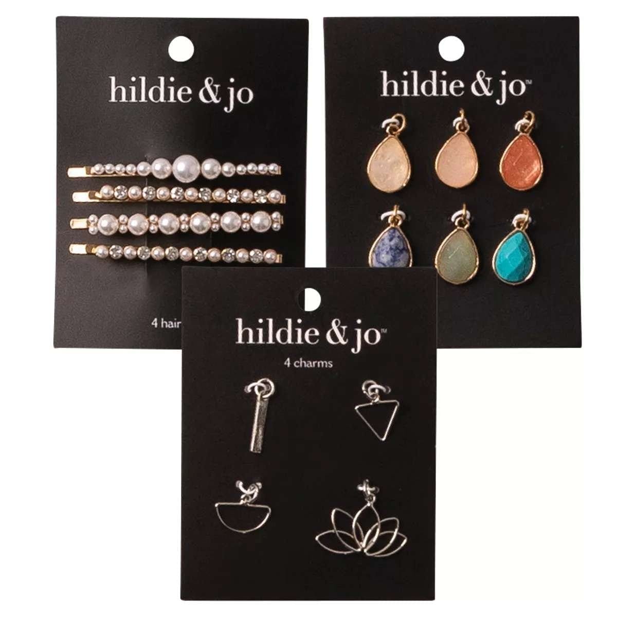 hildie and jo Pendants, Charms, Finished Jewelry and Hair Accessories