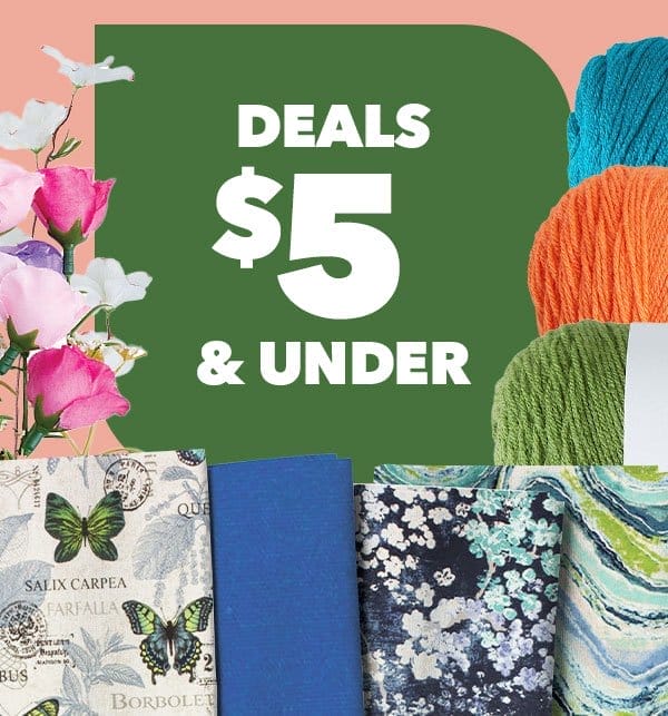 Deals \\$5 and Under.