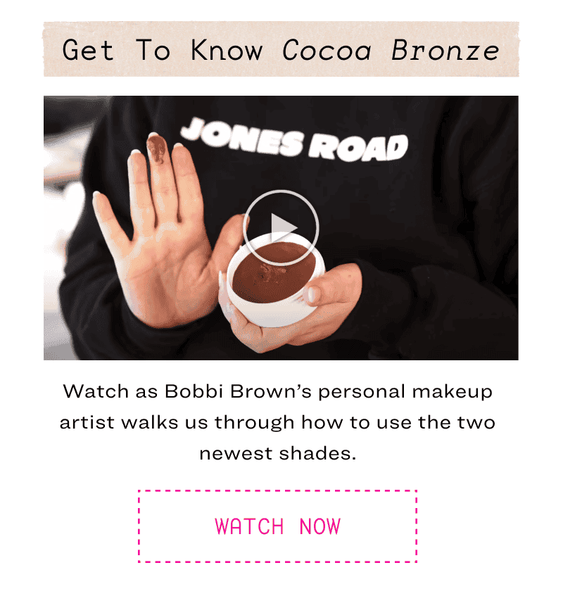get to know cocoa bronze
