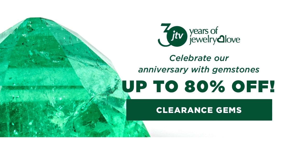 Shop clearance gemstones up to 80% off