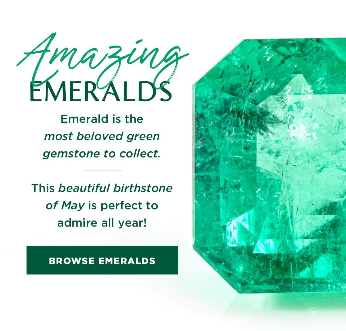 Shop amazing emeralds