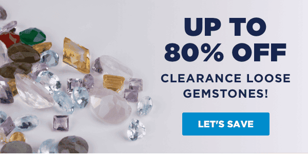 Clearance gemstones up to 80% off