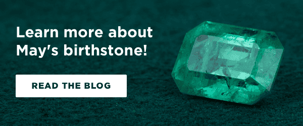 Read the blog all about emerald, May's birthstone