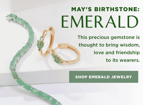 Shop emerald birthstone jewelry