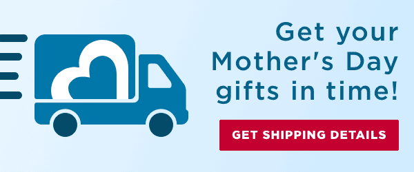 Get shipping details to get your gift on time