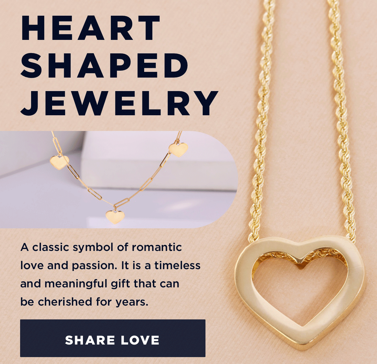 Shop Heart Shaped Jewelry