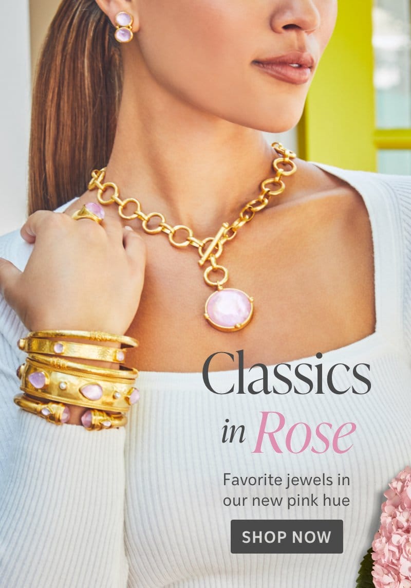 Classic jewels refreshed in Rose✨ | Shop Now