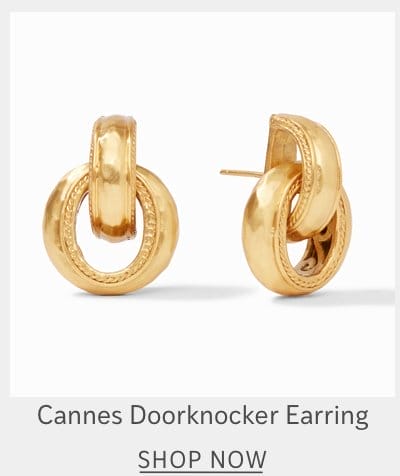 Cannes Doorknocker Earring - Shop Now