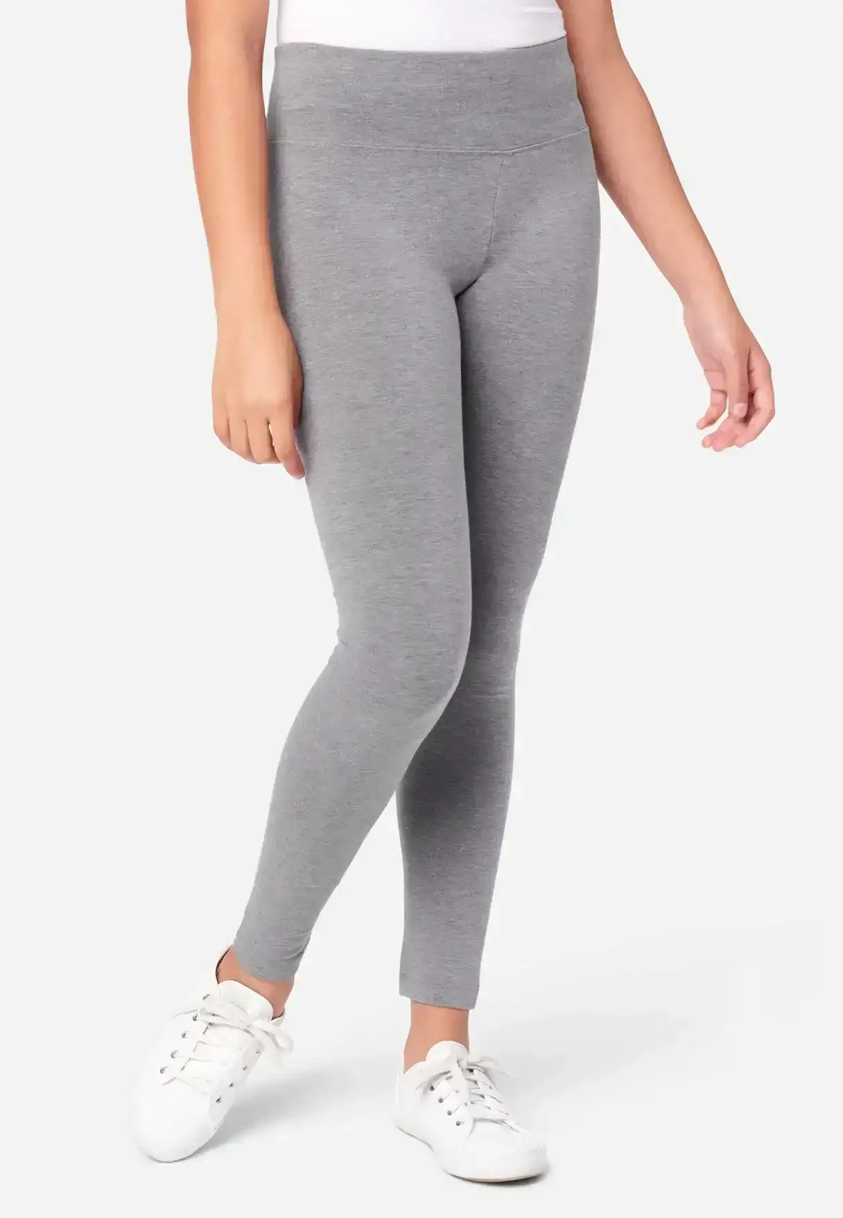 Image of Casual High-Rise Full-Length Leggings