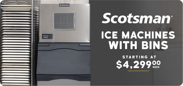 Scotsman Ice Machines with Bins