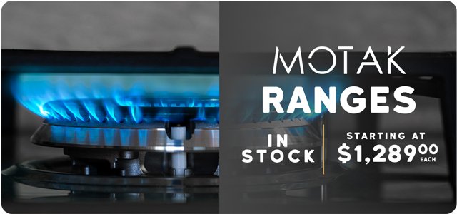 MoTak Commercial Gas Ranges & Stoves