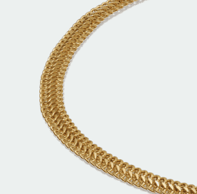 Infinity Bracelet 14K Yellow Gold 7.5''