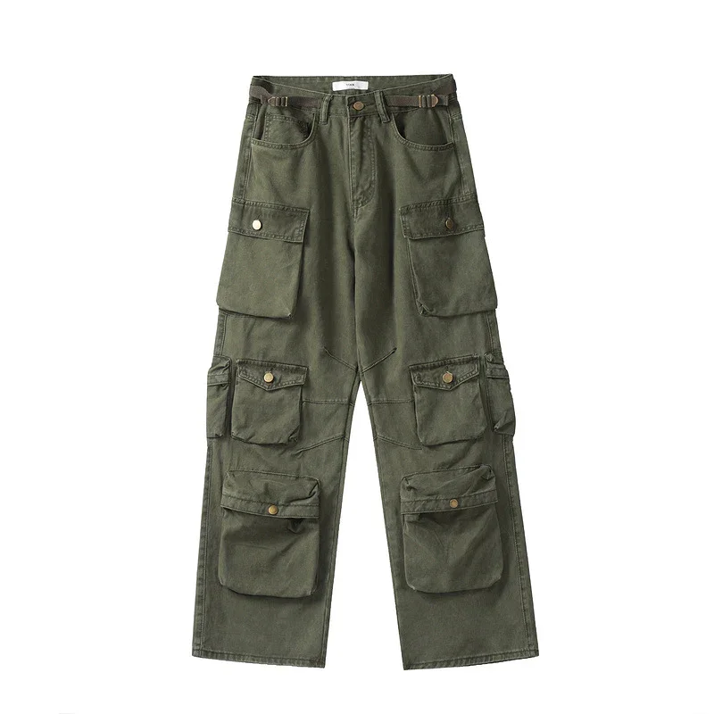 Image of American Street Multi Pocket Baggy Cargo Pants