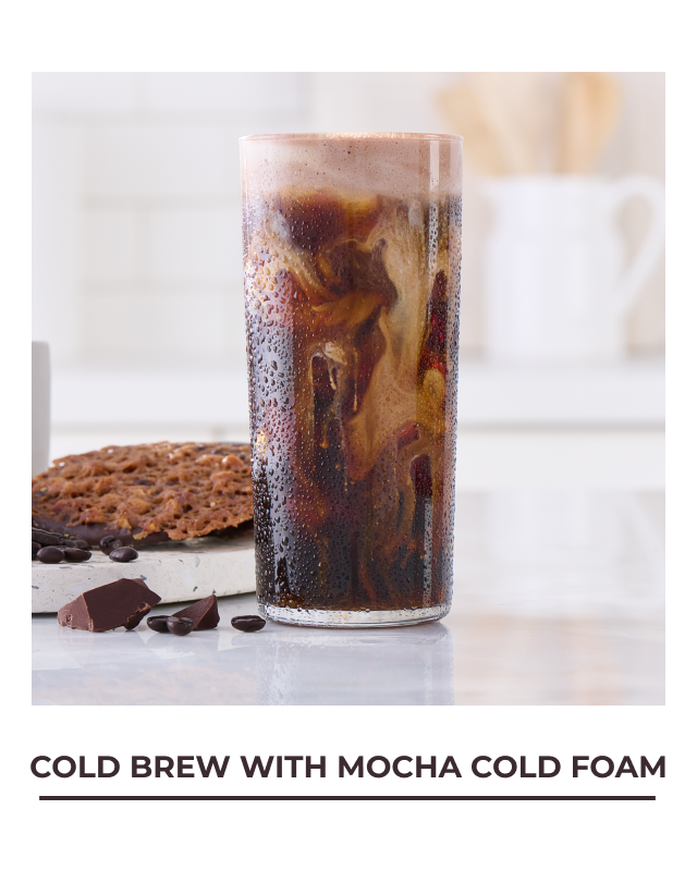 Cold Brew with Mocha Cold Foam