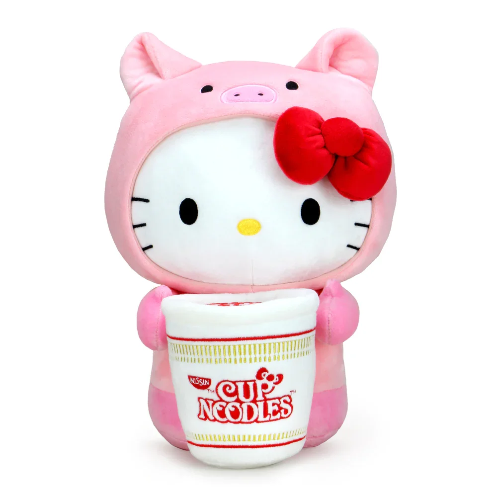 Image of Nissin Cup Noodles® x Hello Kitty® Pork Cup Medium Plush