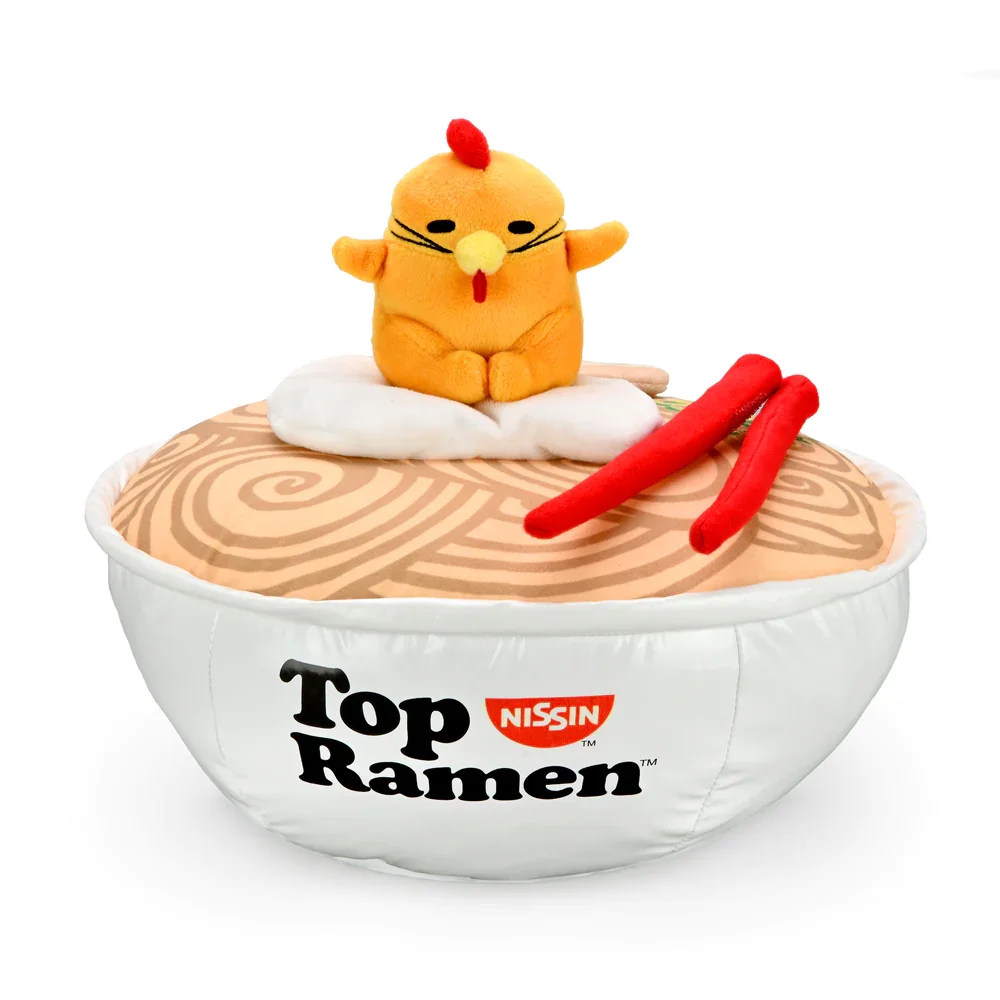 Image of Nissin Top Ramen® x Gudetama™ Interactive Ramen Bowl Plush