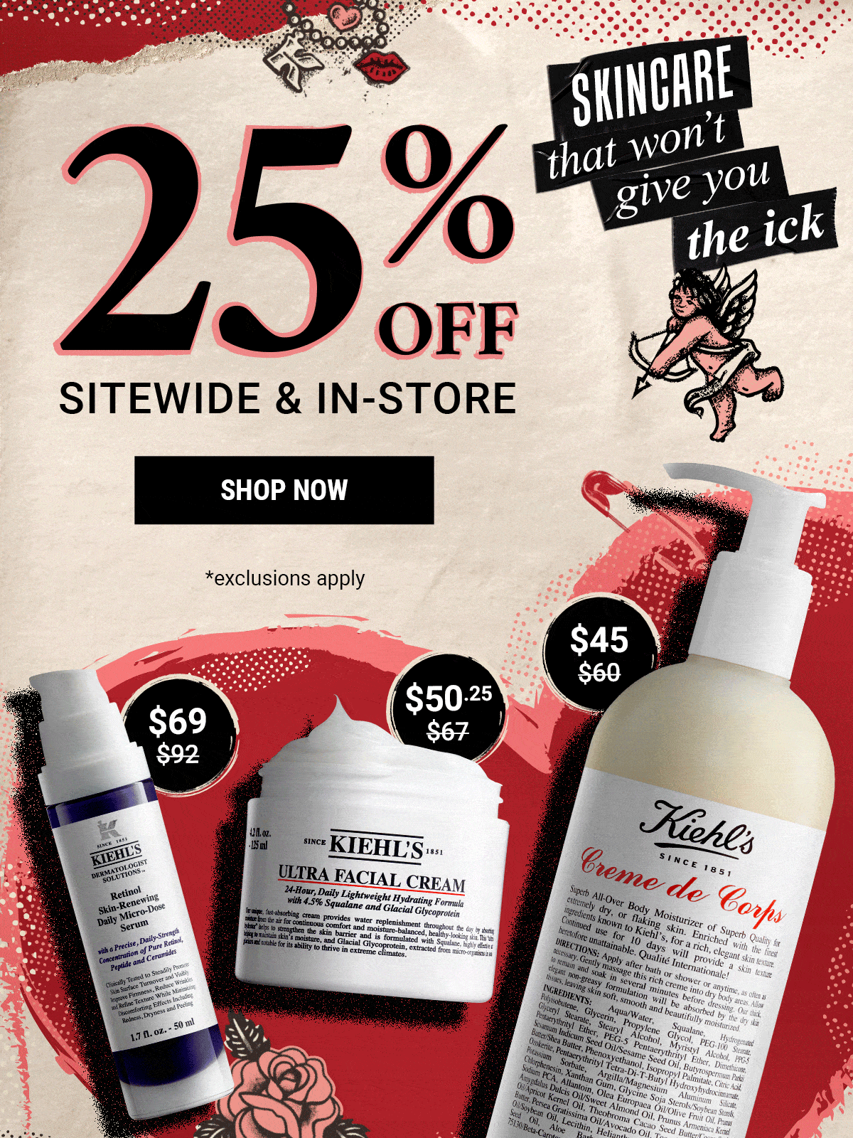 25% OFF Sitewide & In-Store