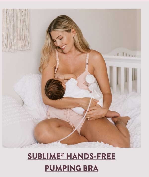 Sublime® Hands-Free Pumping & Nursing Bra