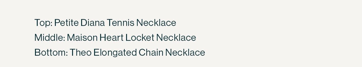 Look 2—Necklaces