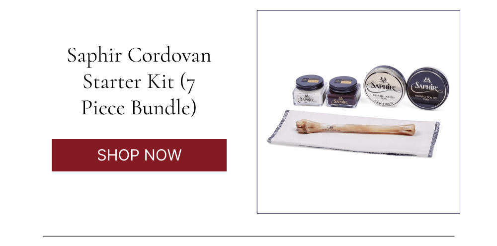 Saphir Cordovan Starter Kit