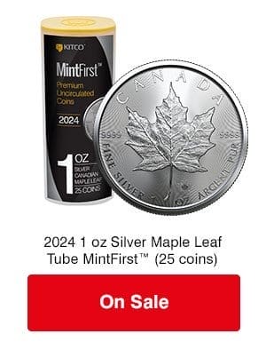 2024 1 oz Silver Maple Tube