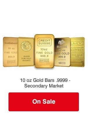 10 oz gold bar