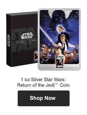 1 oz Silver Star Wars: Return of the Jedi™ Coin