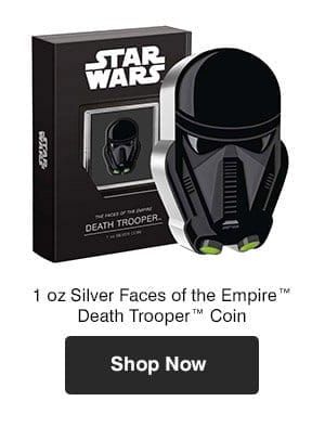 1 oz Silver Faces of the Empire™ Death Trooper™ Coin