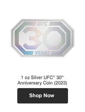 1 oz Silver UFC® 30th Anniversary Coin (2023) 