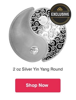 2 oz Silver Yin Yang Round (Kitco Exclusive)