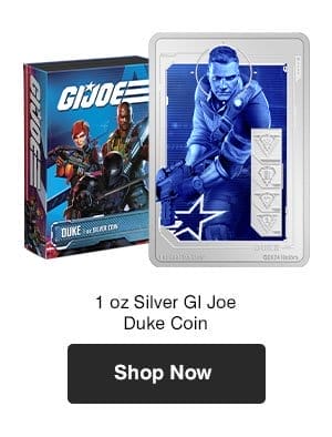1 oz Silver G.I Joe Duke Coin (2024)