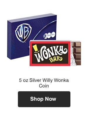 5 oz Silver Art of the 100th Willy Wonka Coin