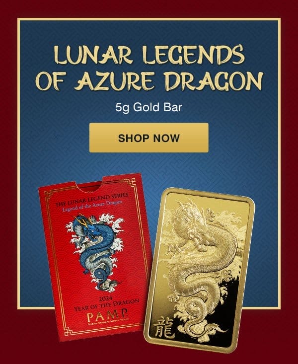 Buy 5 g Gold Lunar Legends of Azure Dragon Bar