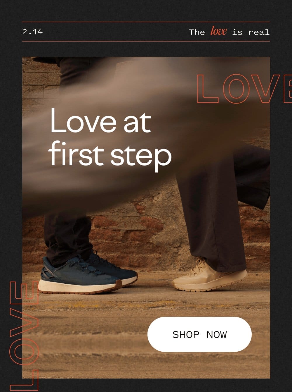 Love at first step - shop now