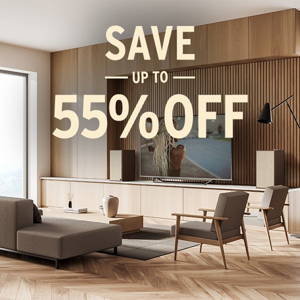 Save up to 55% Off