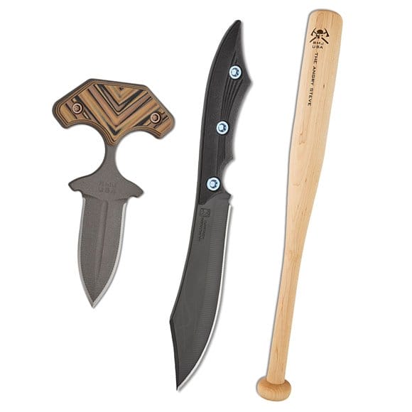 RMJ Tactical Push Daggers, Angry Steve Bat and More