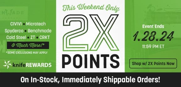 2X Points All Weekend