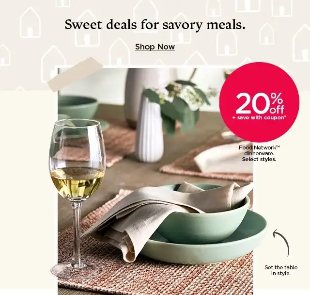 20% off food network dinnerware, plus save with coupon. Select styles. Shop now.