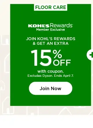 As a member, you get an extra 15% off with coupon. Excludes dyson. Ends april 7th.