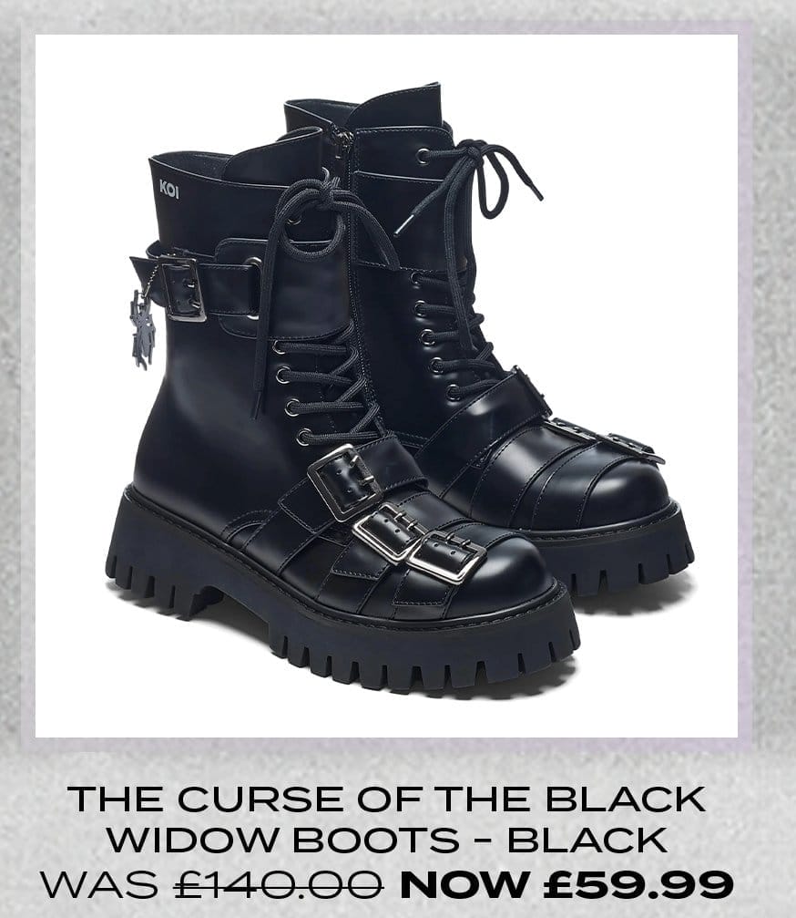 The Curse of the Black Widow Boots