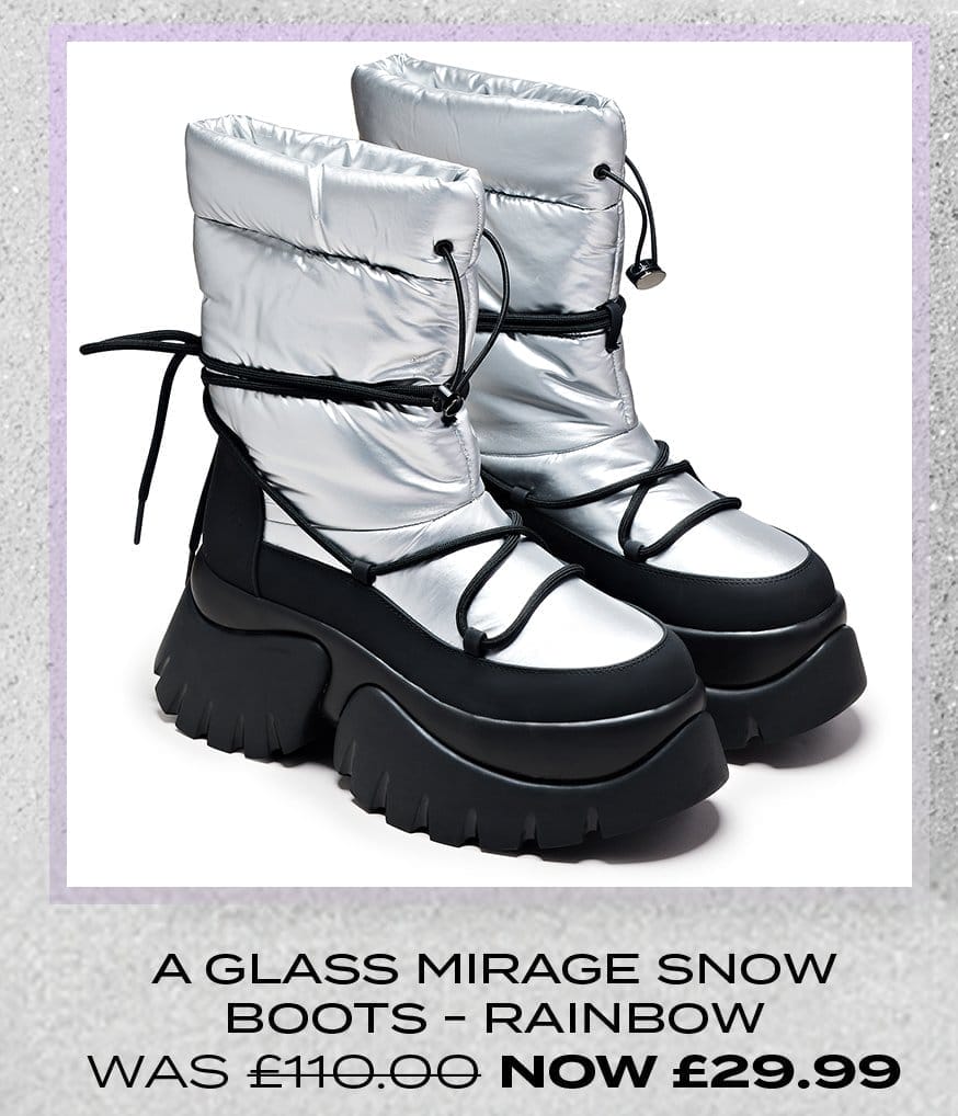 A Glass Mirage Snow Boots - Steel