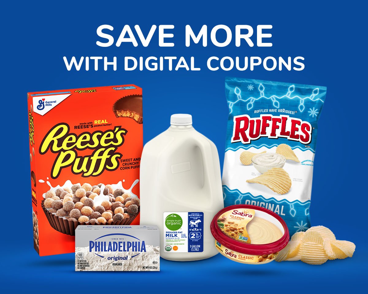 Save More with Digital Coupons