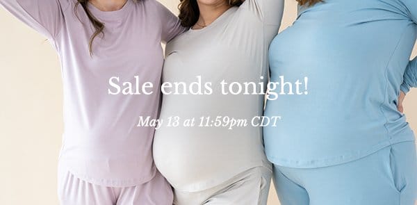 Sale ends tonight!