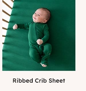 Ribbed Crib Sheet
