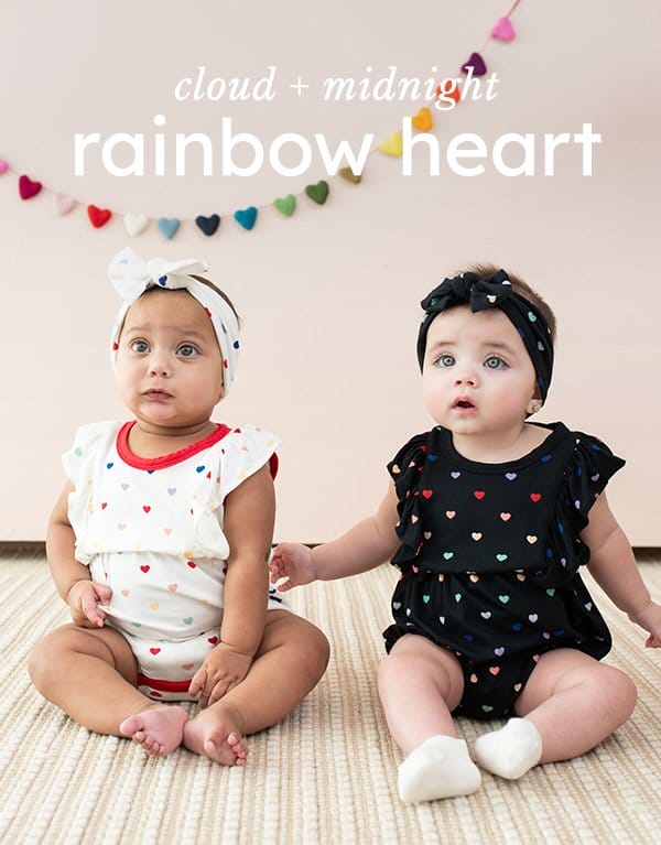 Kyte Baby Rainbow Heart
